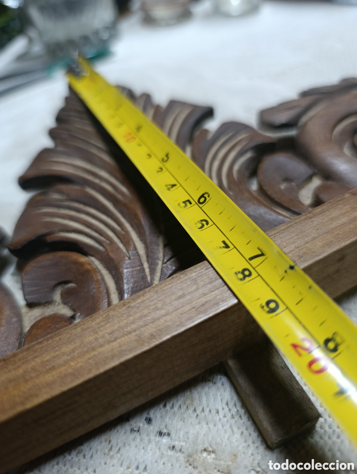 Artesan&iacute;a: Talla de madera con soporte. - Foto 10