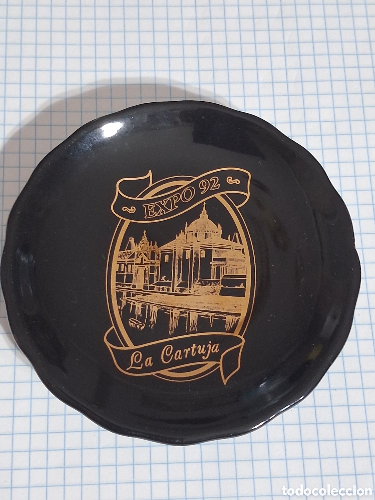 Artesan&iacute;a: Platito Ceramica La Cartuja EXPO 92