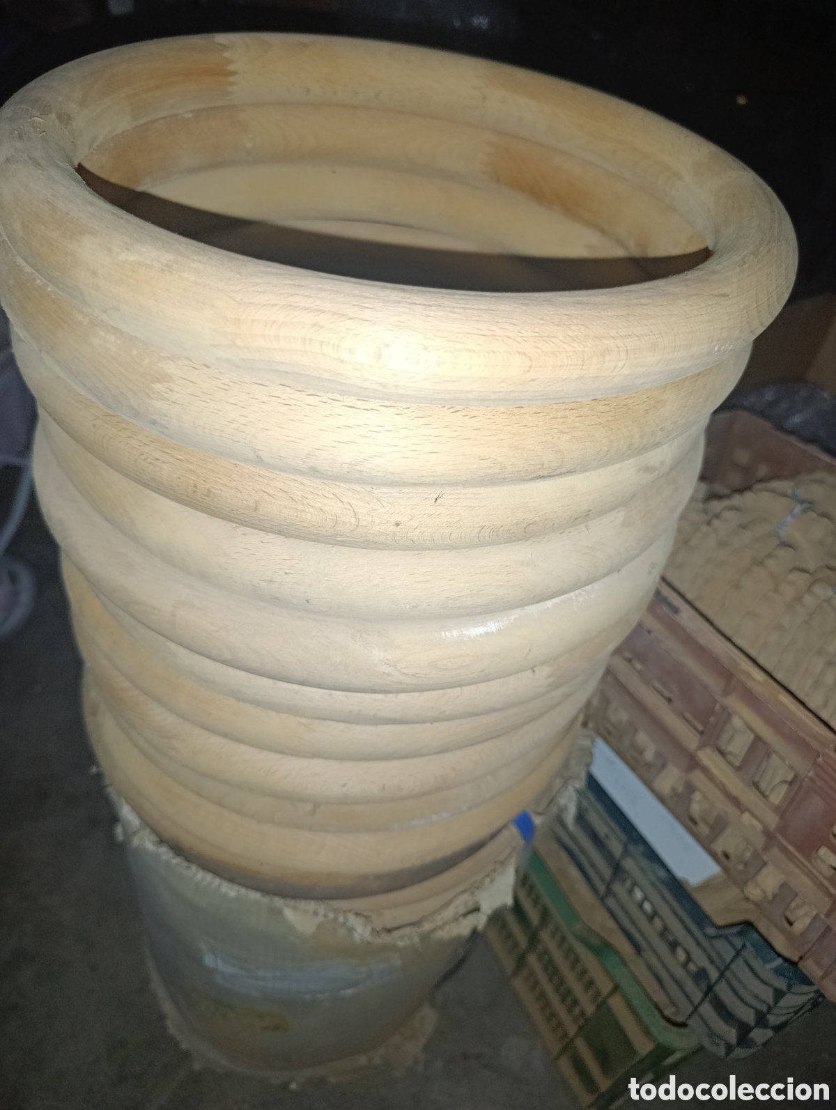 Artesan&iacute;a: Aros de madera de haya - Foto 4