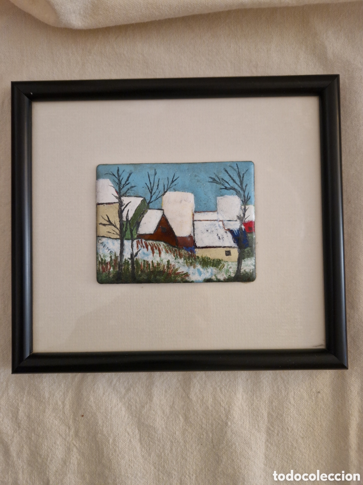 Artesan&iacute;a: Dos cuadros al esmalte - Foto 2