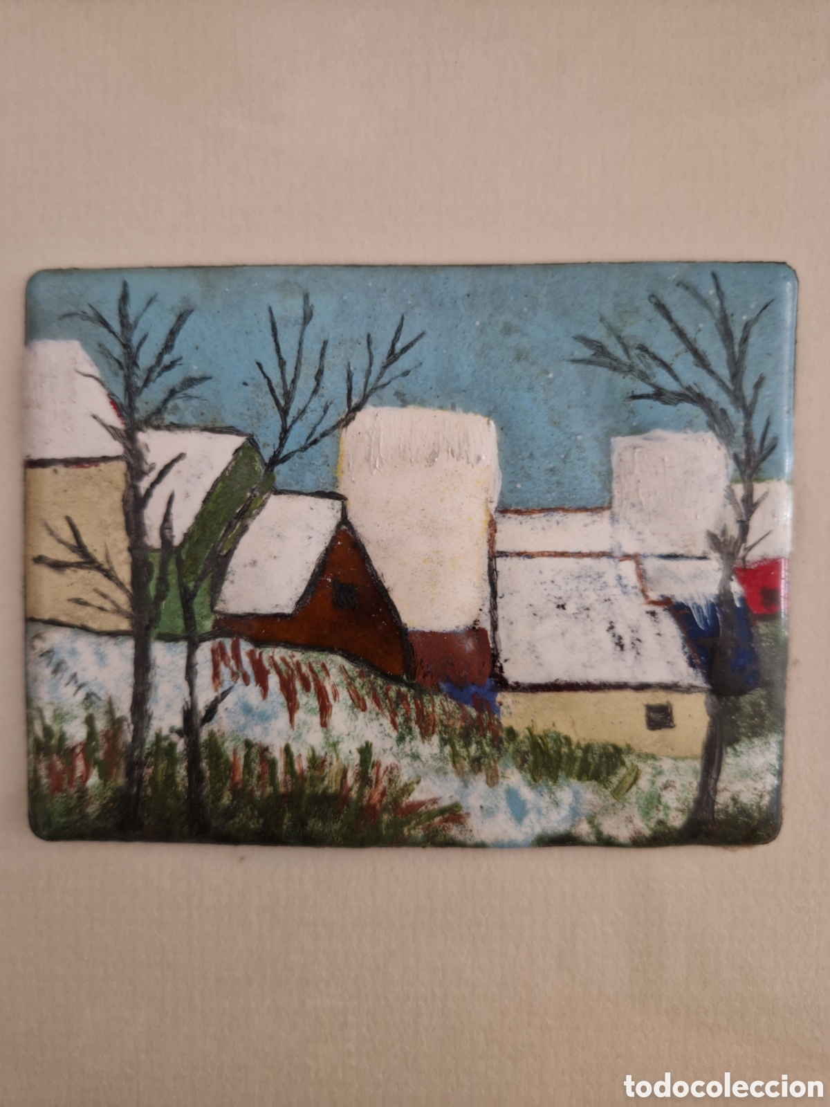 Artesan&iacute;a: Dos cuadros al esmalte - Foto 3