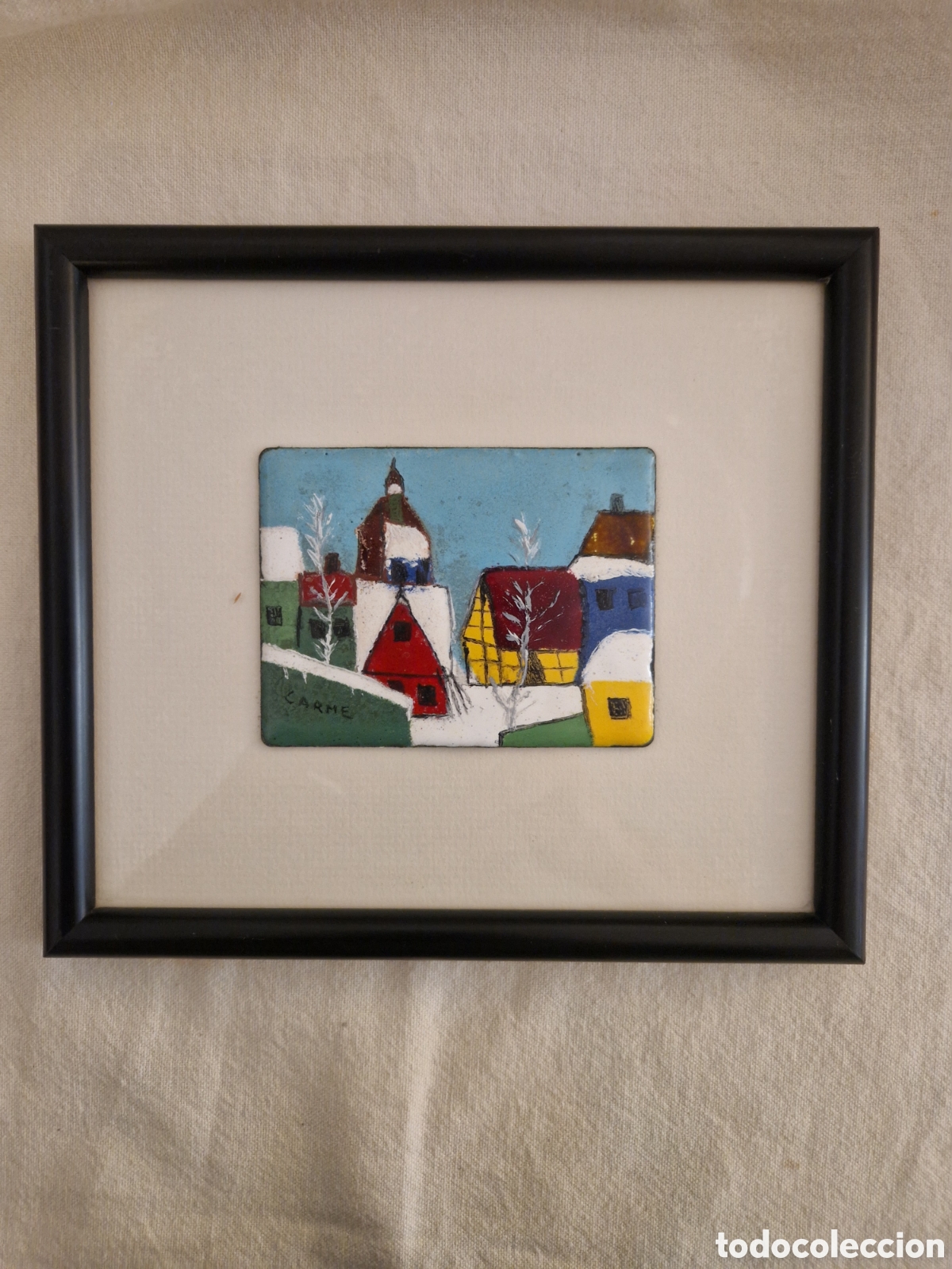 Artesan&iacute;a: Dos cuadros al esmalte - Foto 4