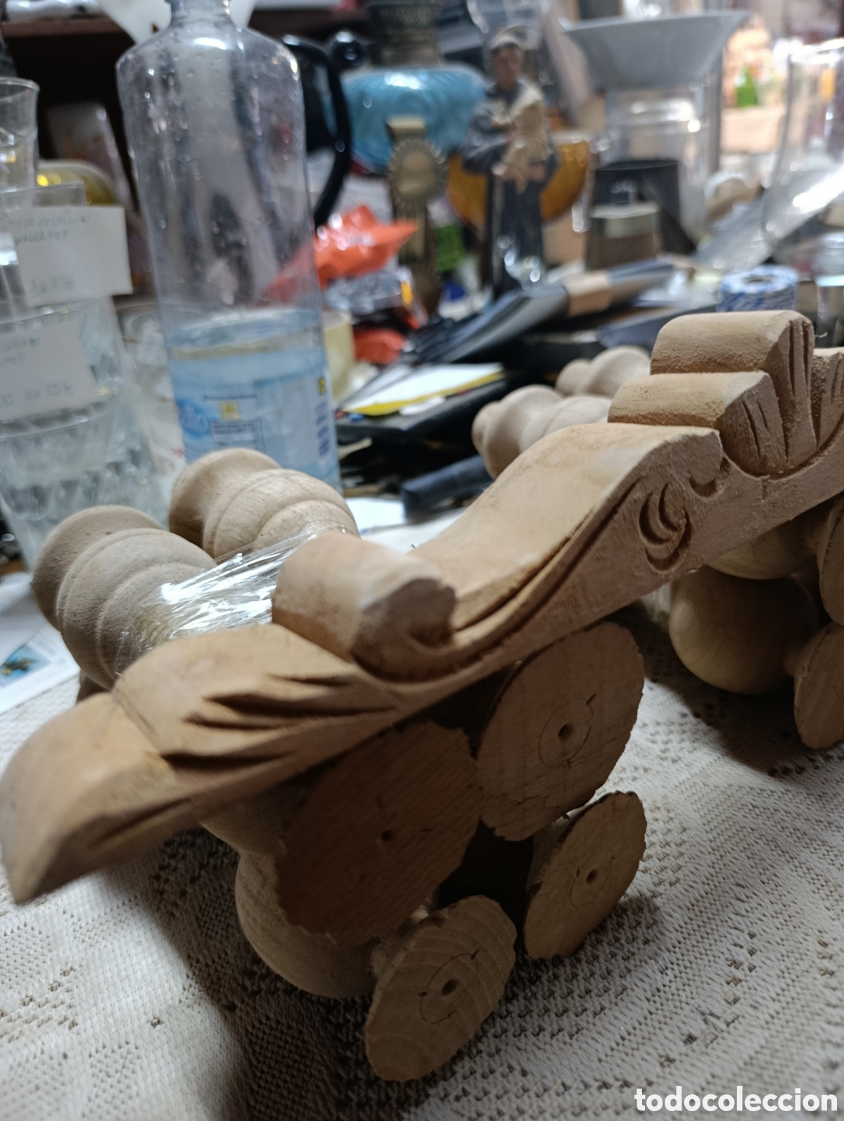 Artesan&iacute;a: Copete madera de haya. - Foto 4