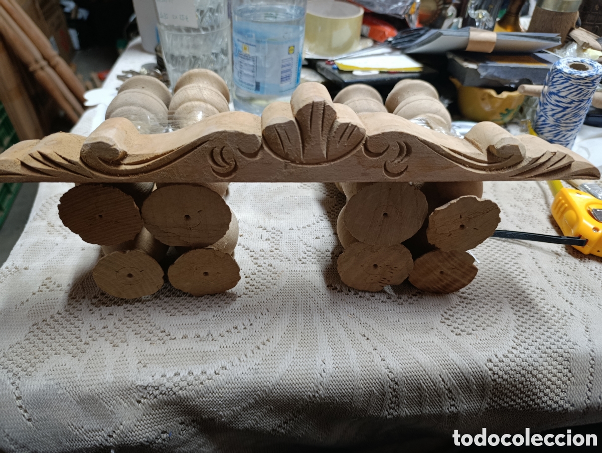 Artesan&iacute;a: Copete madera de haya.