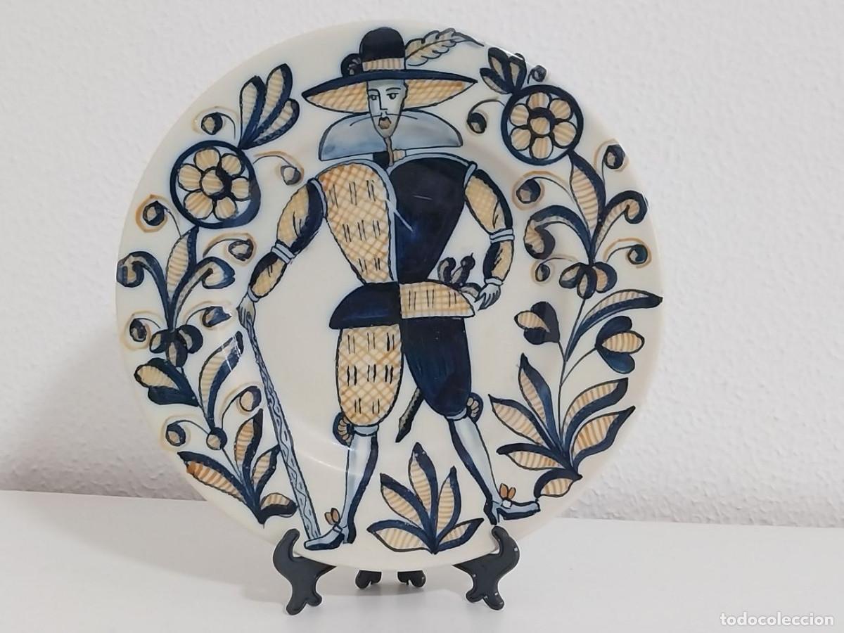 Artesan&iacute;a: Plato Grande Cer&aacute;mica de Talavera, Serie Tricolor
