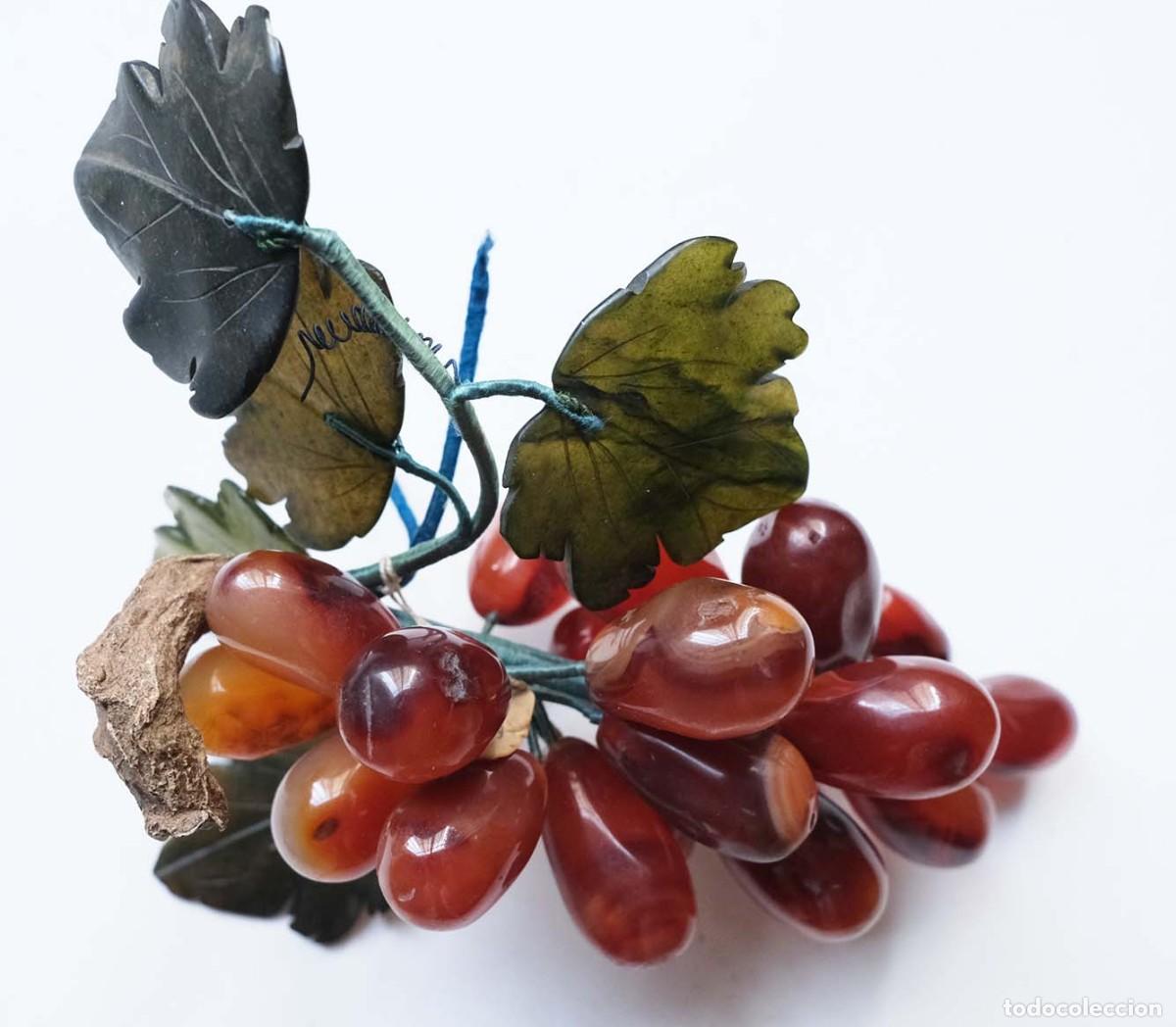 Artesan&iacute;a: Racimo de uvas de cornalina y jade - Foto 1