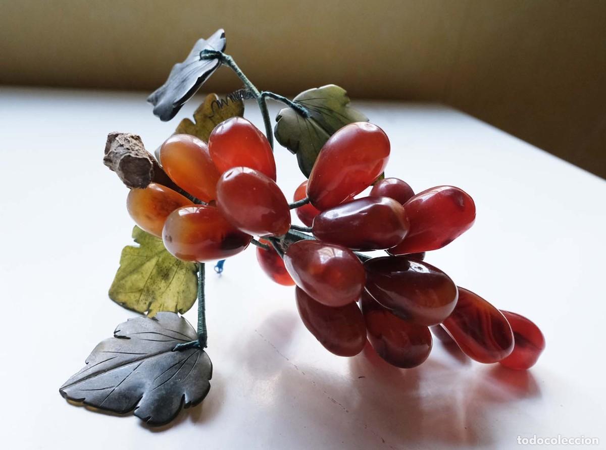 Artesan&iacute;a: Racimo de uvas de cornalina y jade - Foto 3