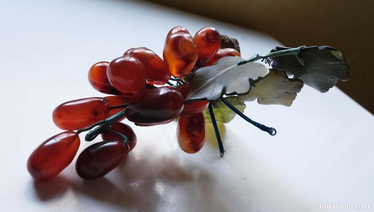 Artesan&iacute;a: Racimo de uvas de cornalina y jade - Foto 4