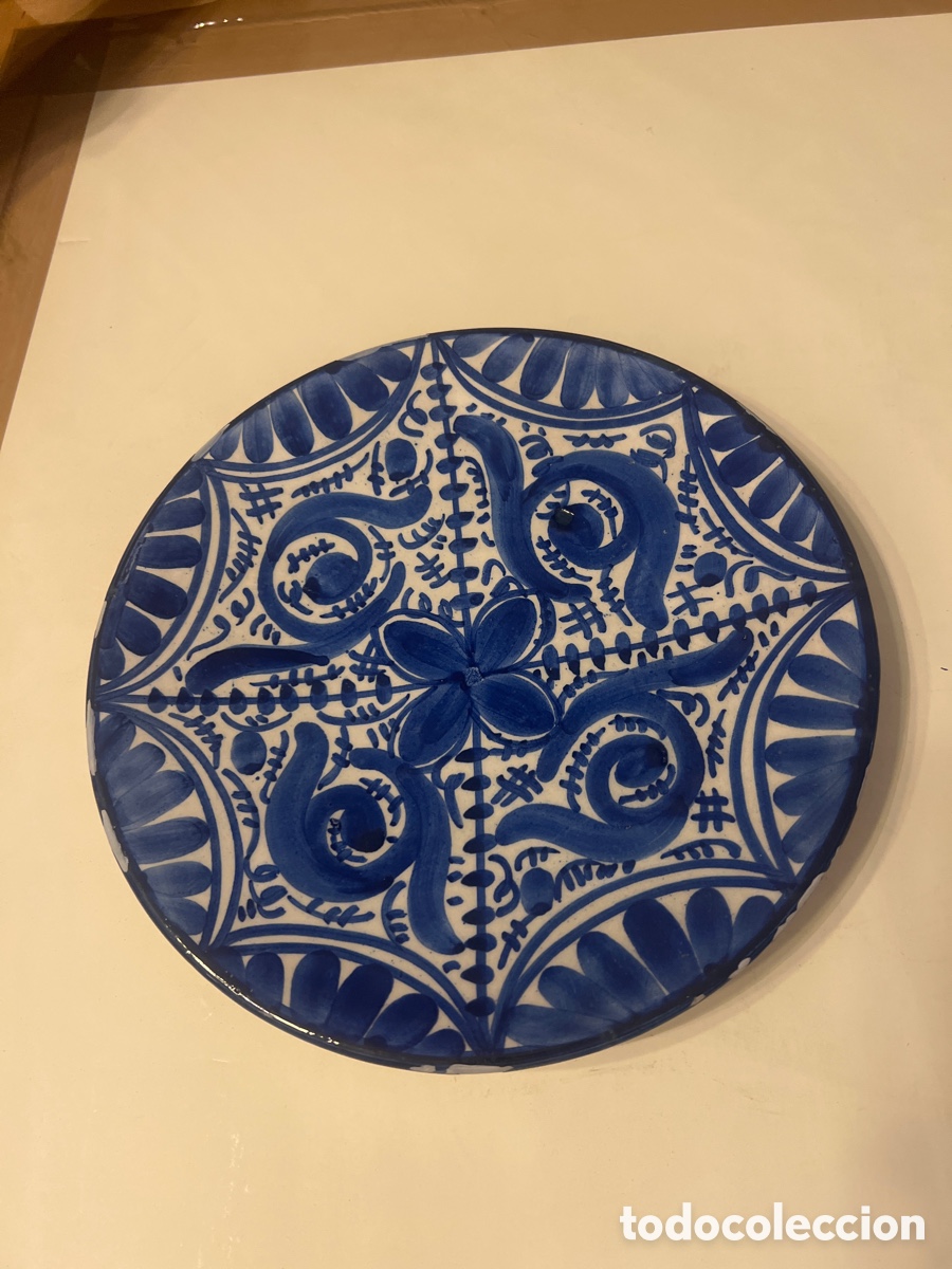 Artesan&iacute;a: Plato cermica M Valero