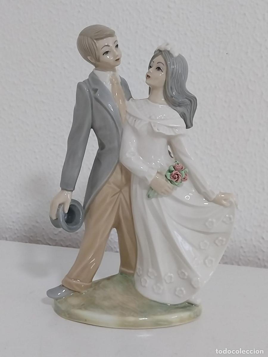 Artesan&iacute;a: Figura Porcelana Vintage &rdquo;Pareja de Novios&rdquo; - Tengra (Valencia)