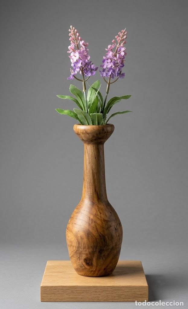 Artesan&iacute;a: Jarr&oacute;n de madera hecho artesanalmente