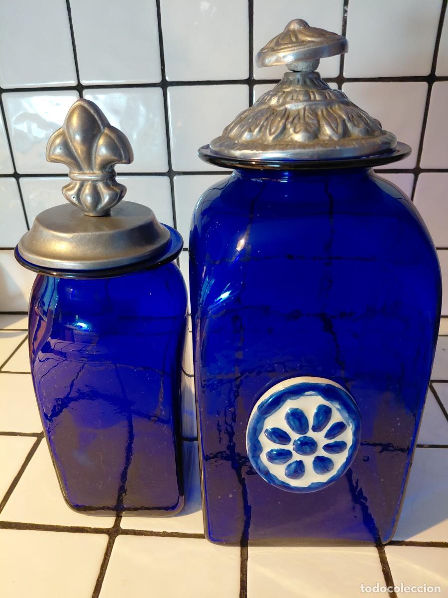 Artesan&iacute;a: Conjunto de dos jarrones. Artesanales.