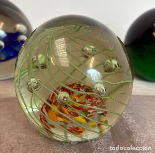 Artesan&iacute;a: Cuatro Pisapapeles de Cristal - Foto 4