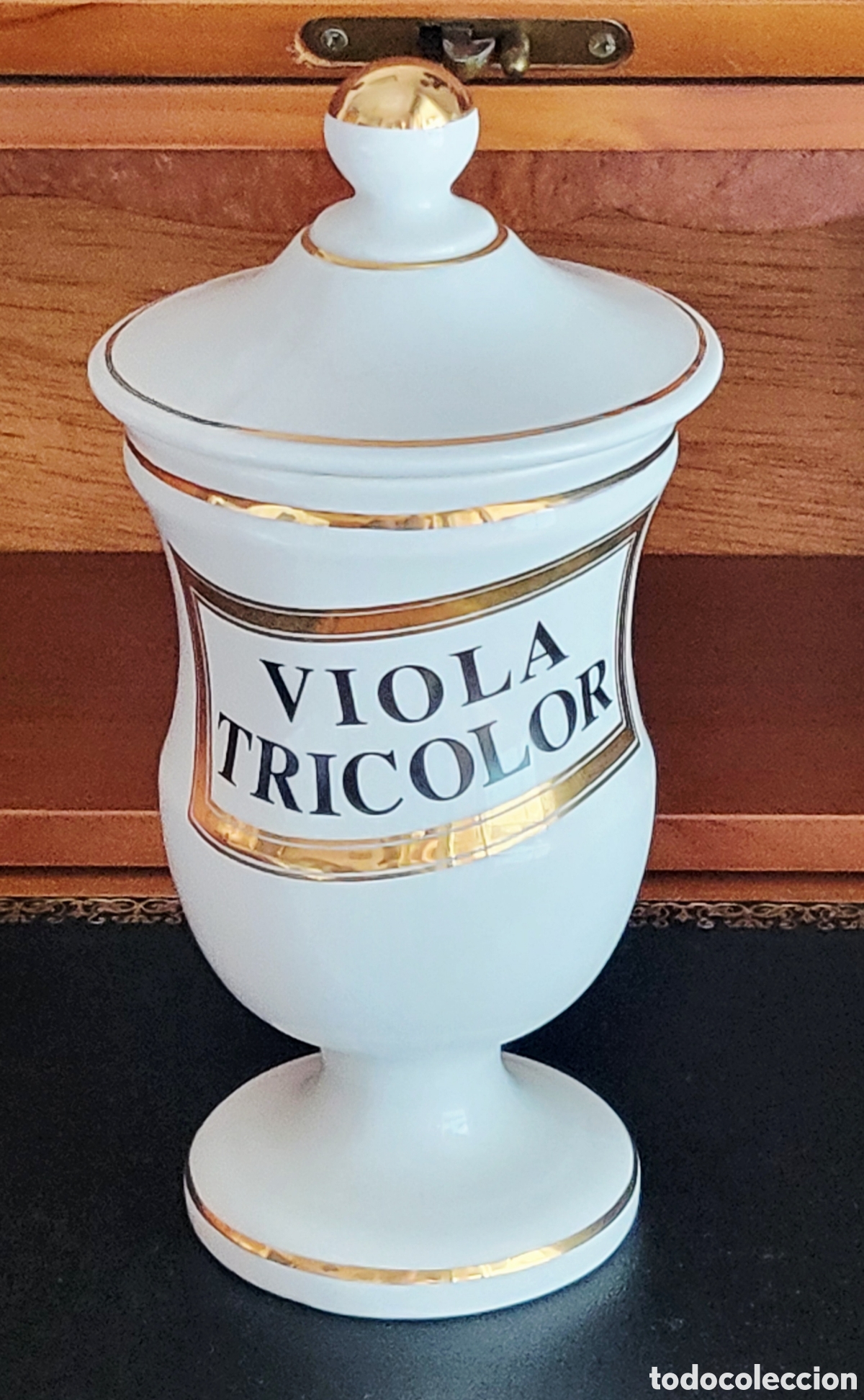 Artesan&iacute;a: Albarelo Tarro Farmacia Porcelana - Edici&oacute;n Limitada General Lab Tarragona