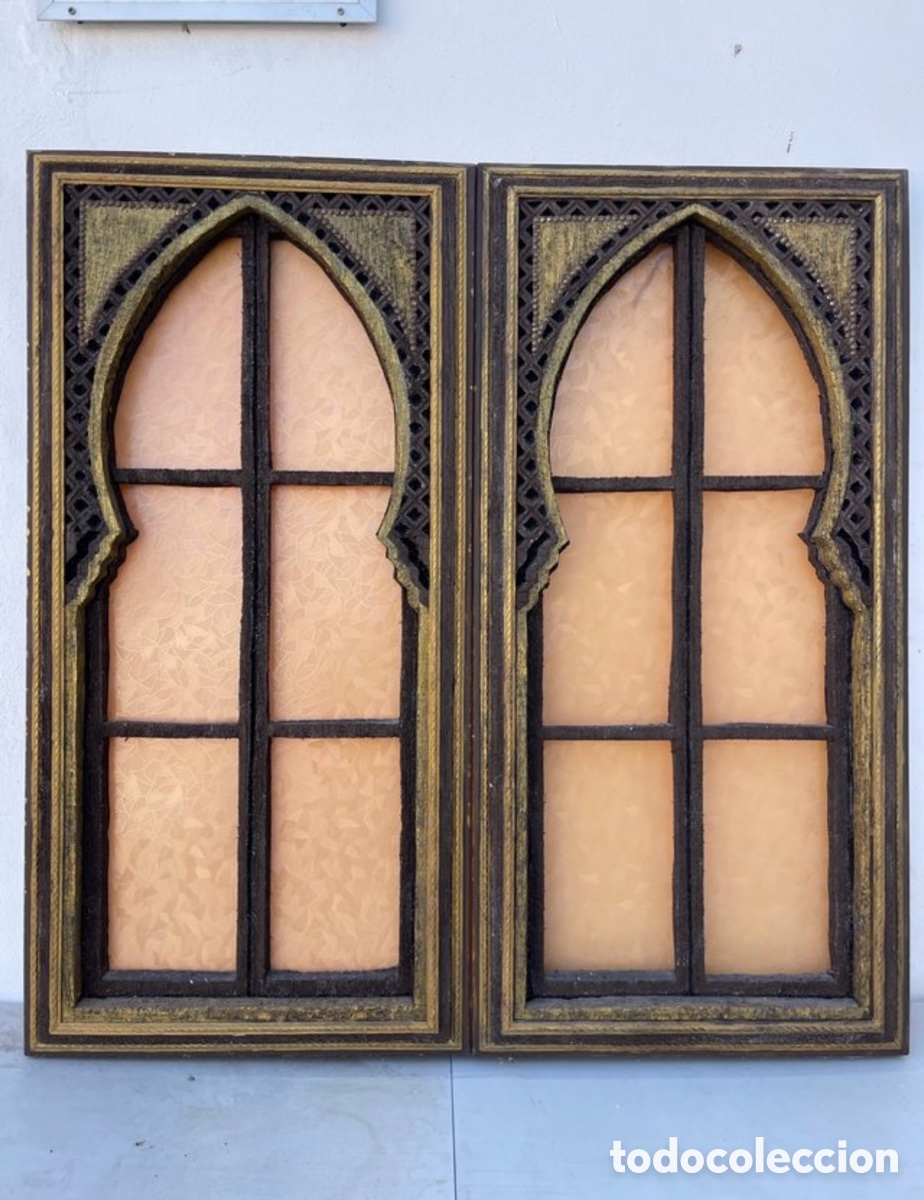 Artesan&iacute;a: Pareja Ventanas &Aacute;rabes Decorativas