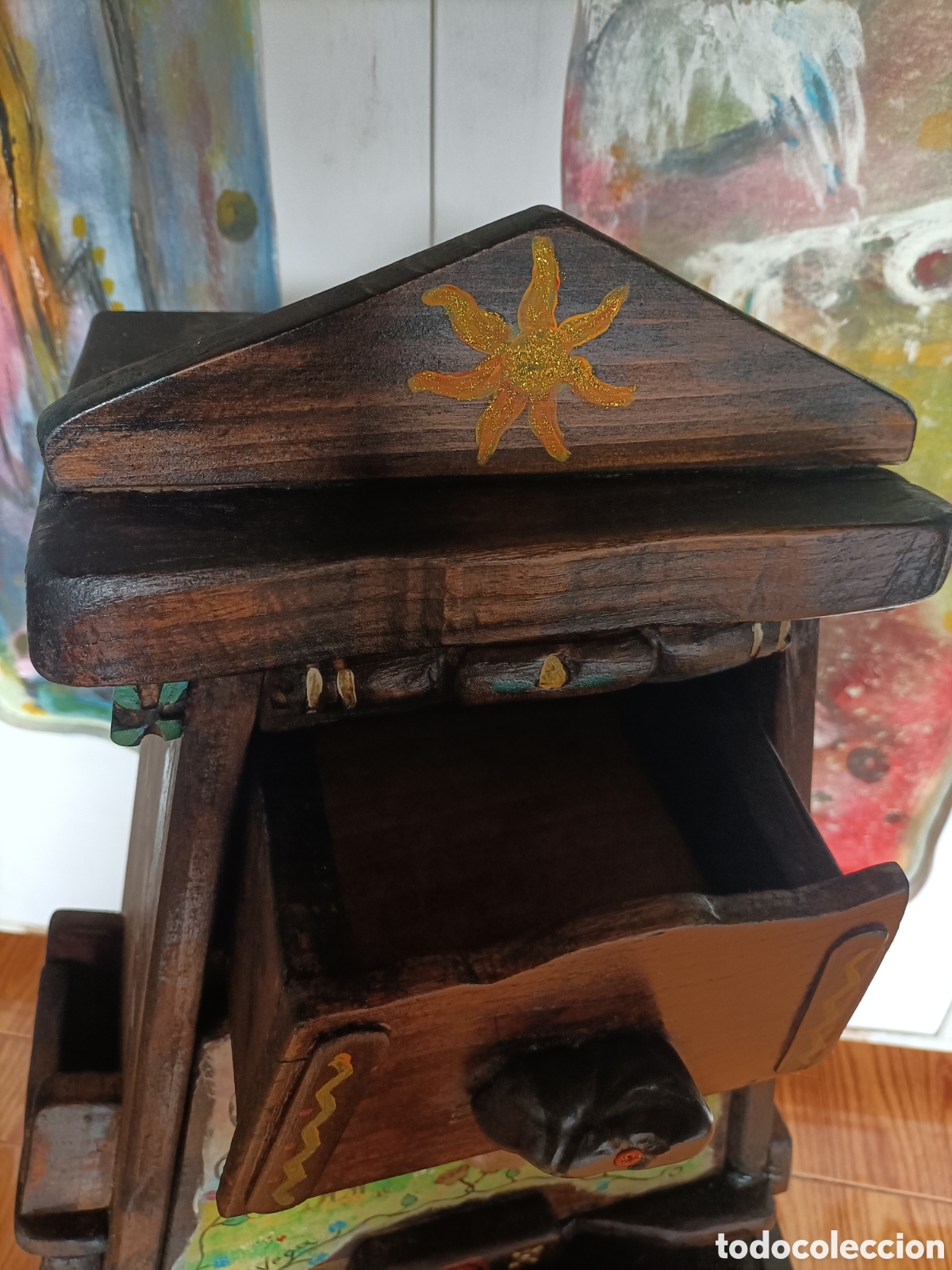 Artesan&iacute;a: La piramide del sol,joyero - Foto 3
