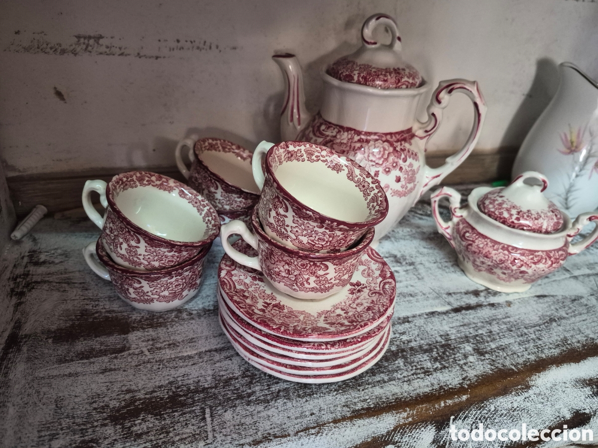 Artesan&iacute;a: Juego de caf&eacute; de La Catuja de Sevilla