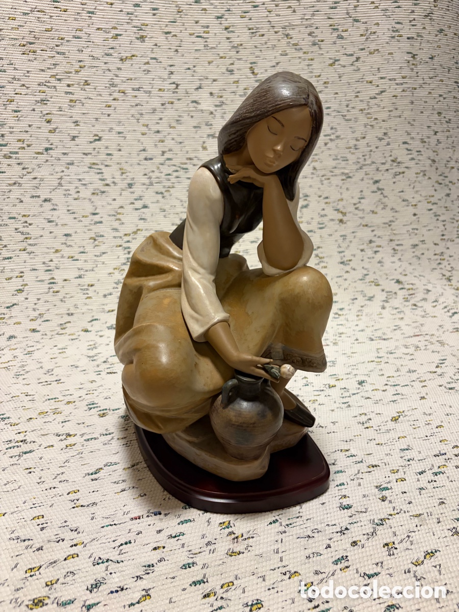 Artesan&iacute;a: Figura Lladr&oacute; Gres - campesina - Foto 2