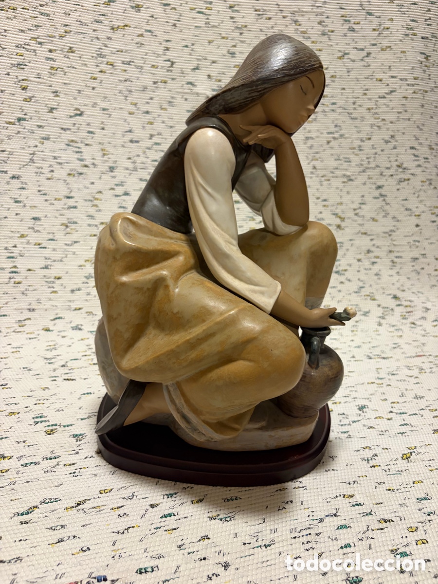 Artesan&iacute;a: Figura Lladr&oacute; Gres - campesina - Foto 3