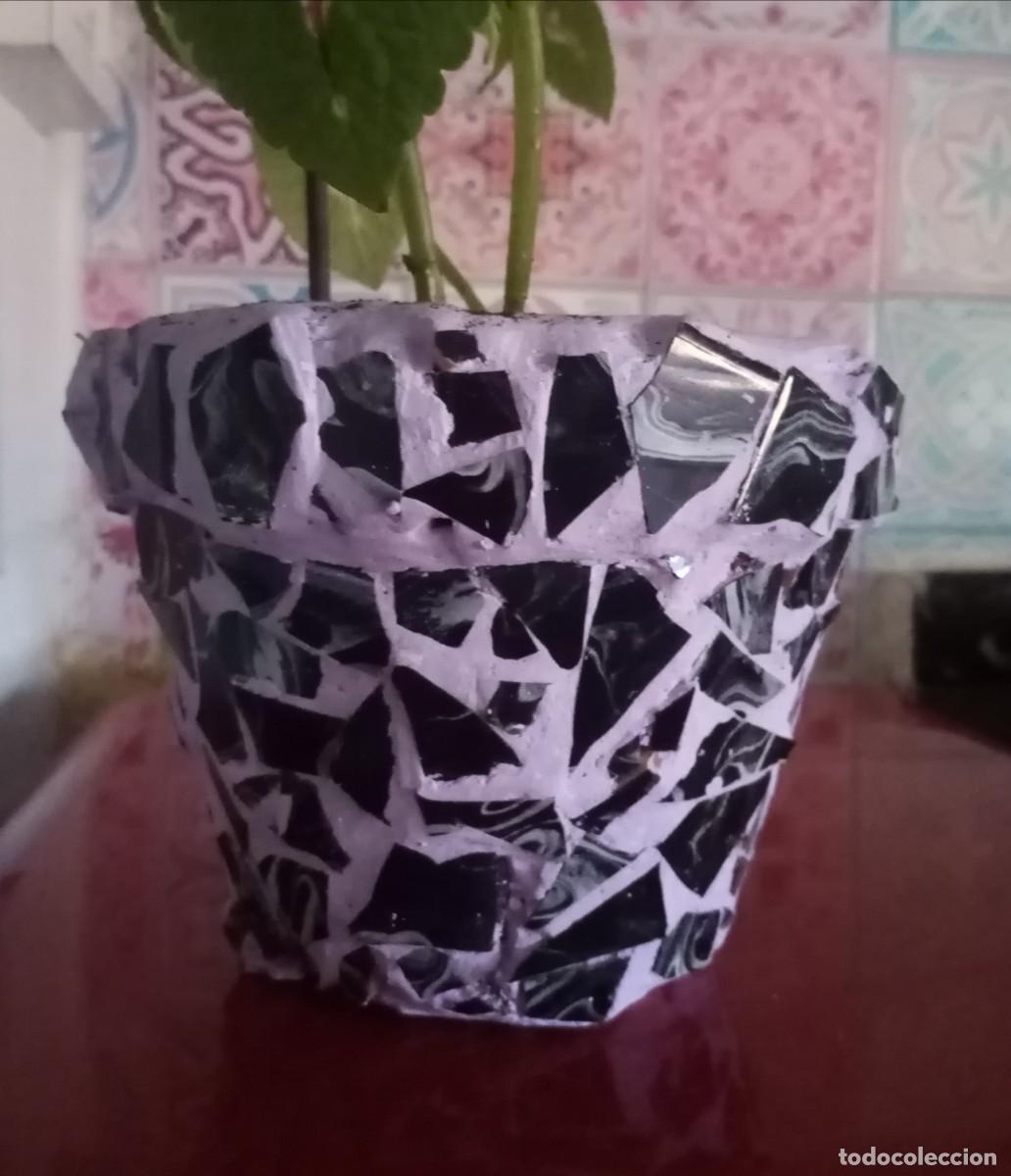 Artesan&iacute;a: Maceta Decoraci&oacute;n r&uacute;stica