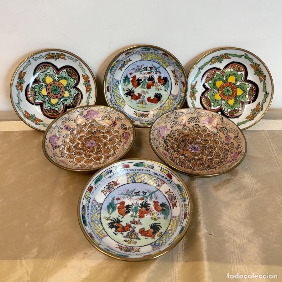 Artesan&iacute;a: Juego de Platillos Decorativos Chinos