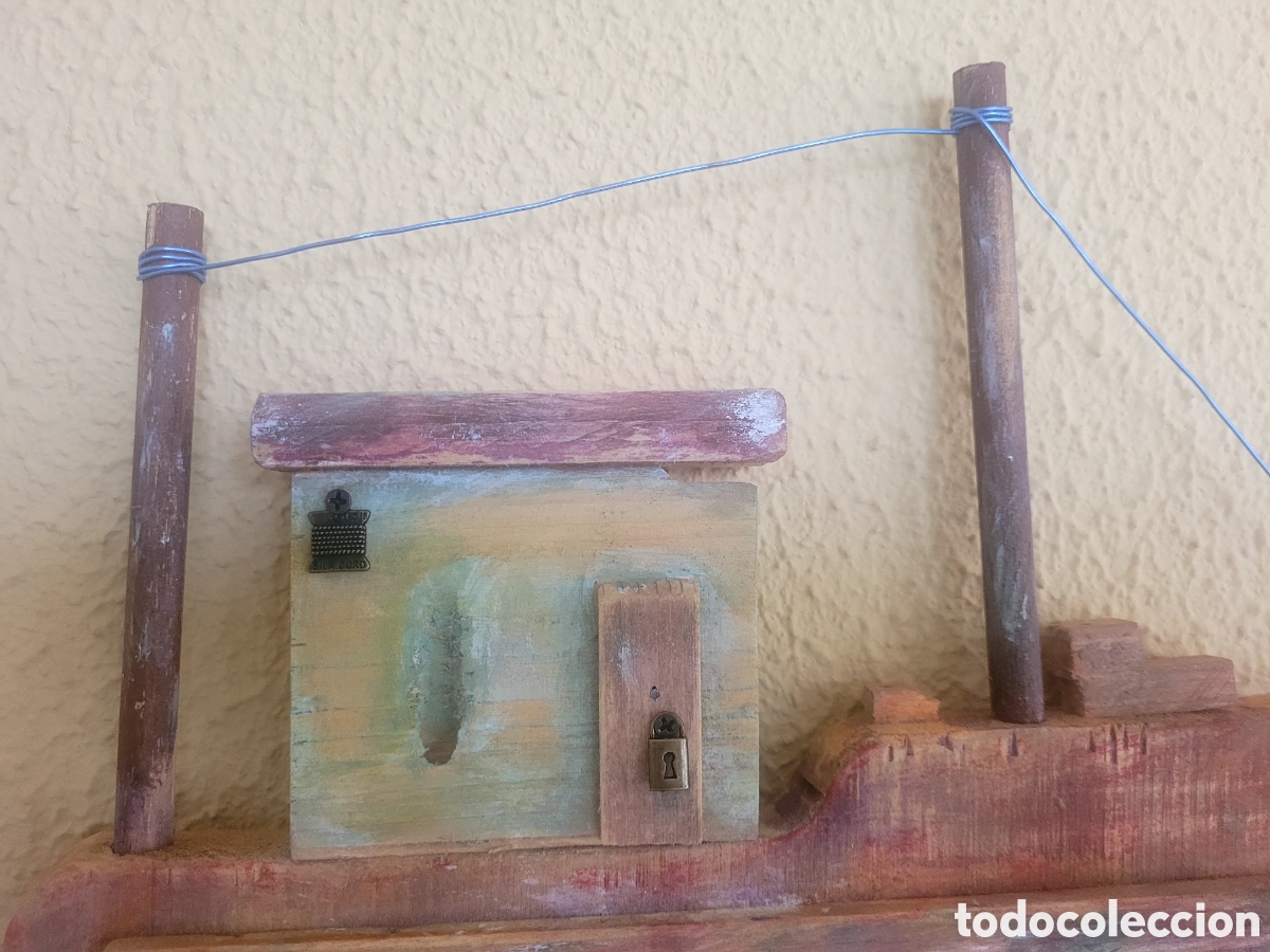 Artesan&iacute;a: Barco de madera rustico - Foto 5