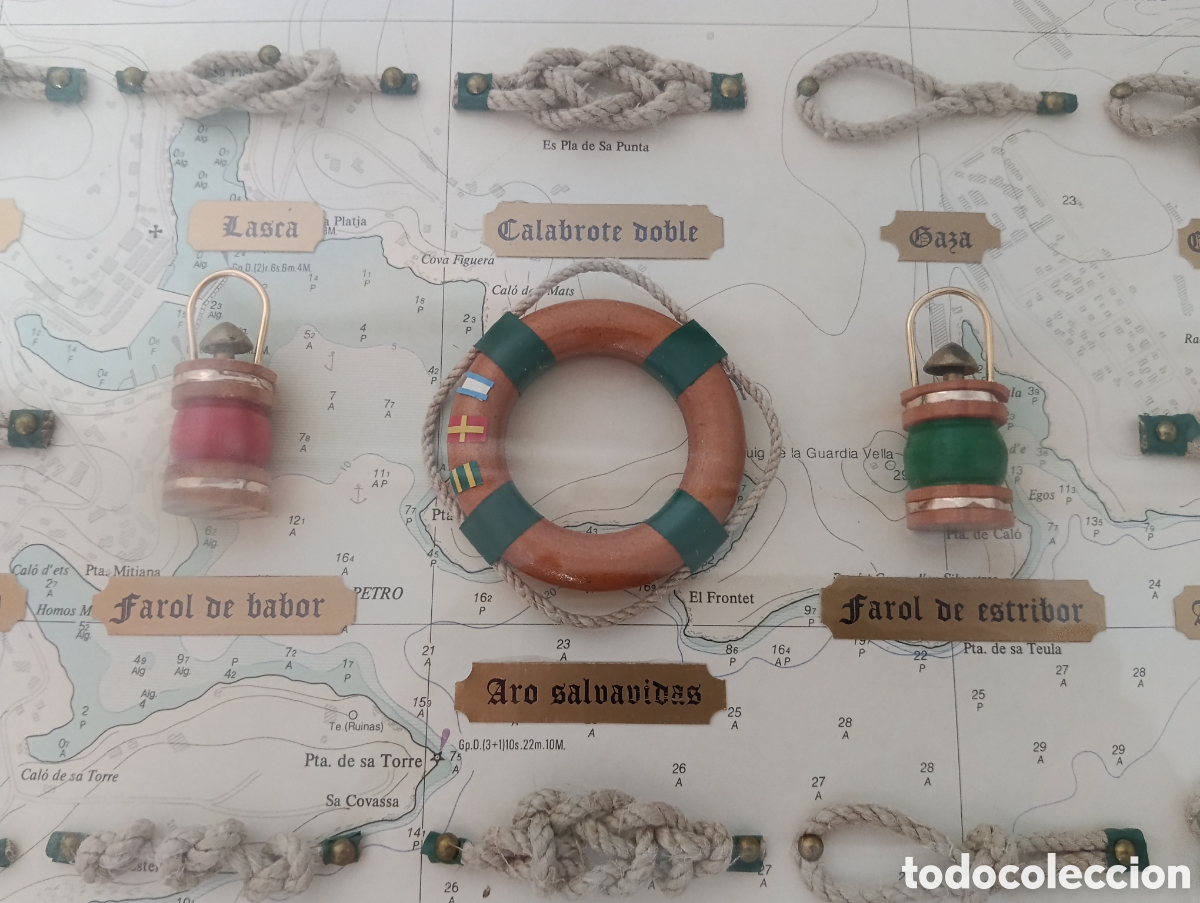 Artesan&iacute;a: Cuadro nudos marineros - Foto 3