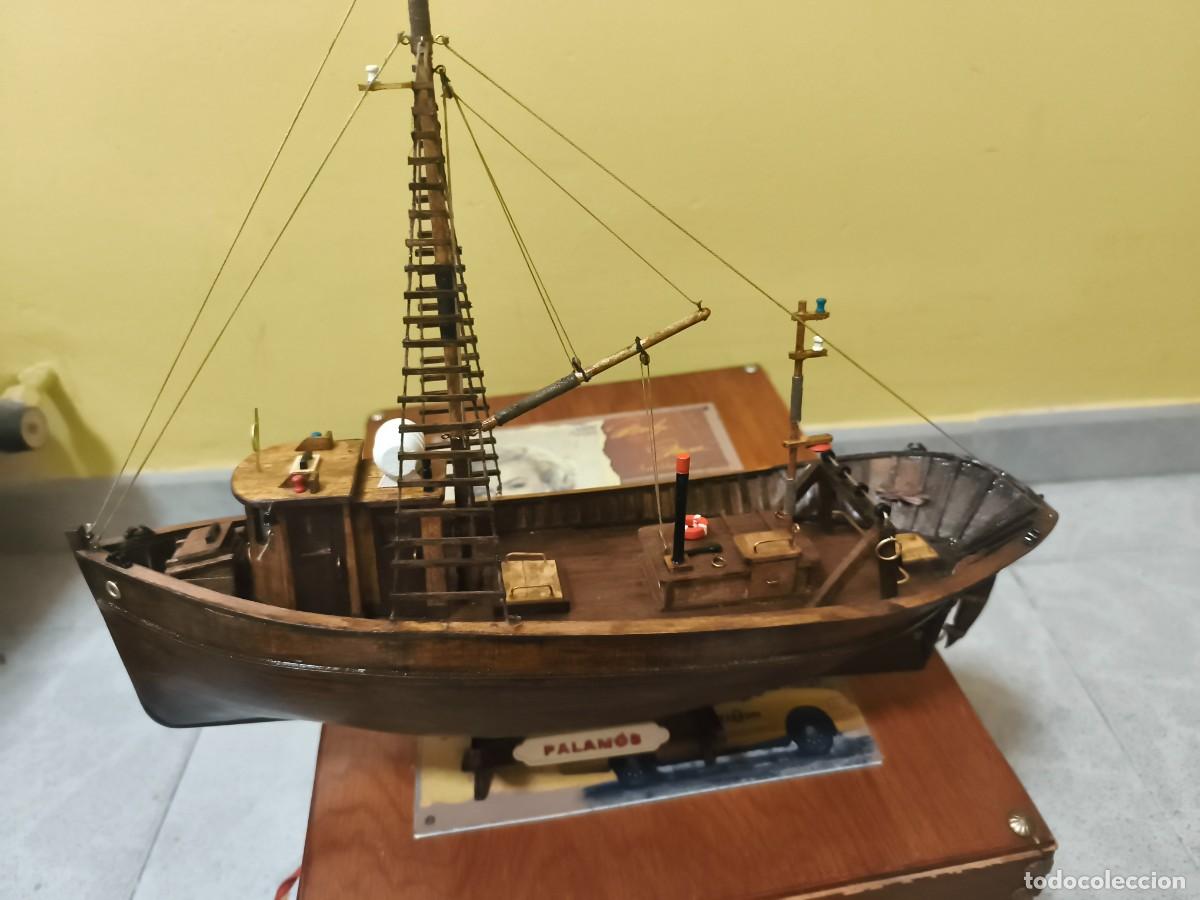 Artesan&iacute;a: Barco pesquero de arrastre t&iacute;pico de la costa brava