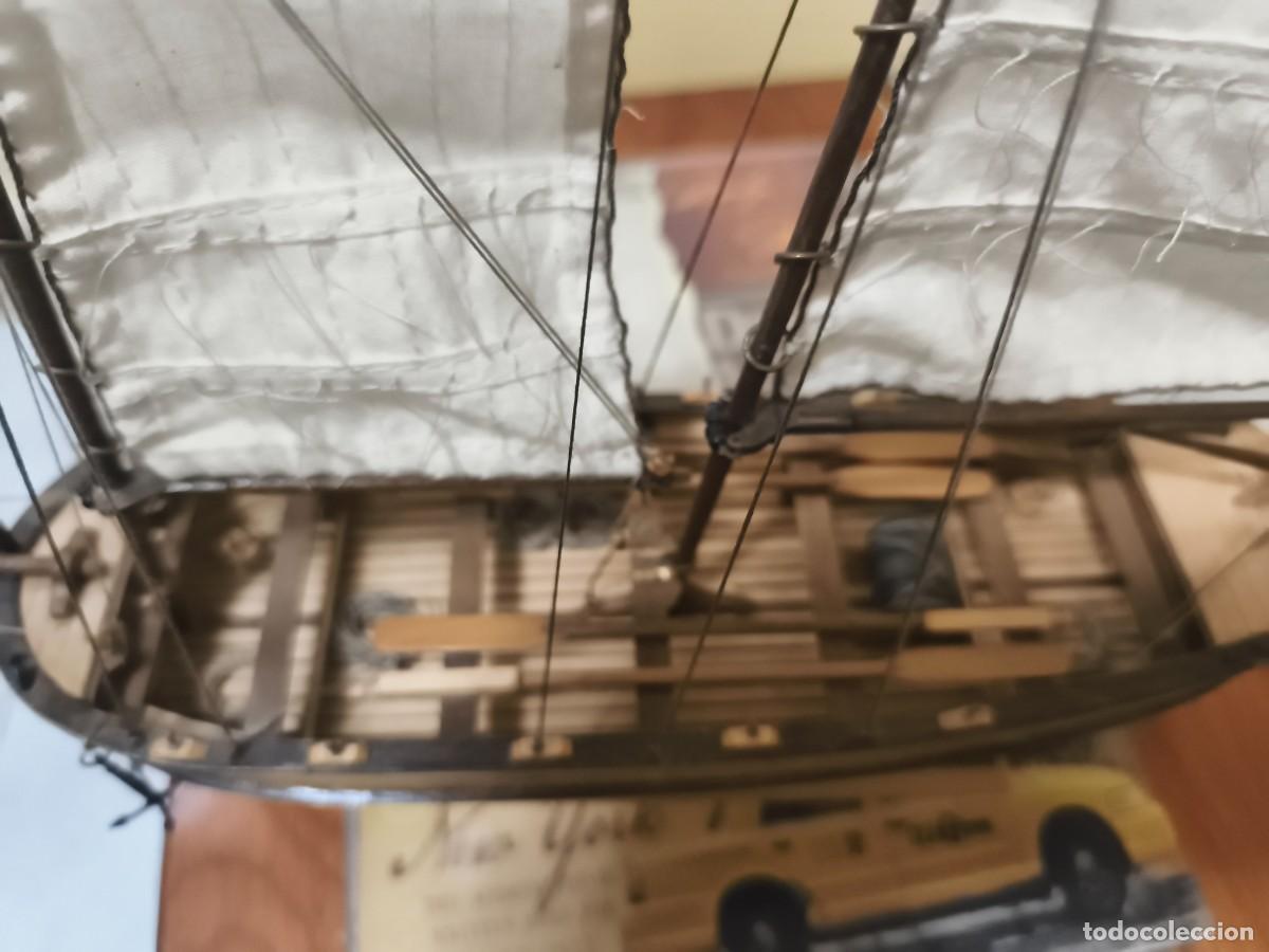 Artesan&iacute;a: Lancha del capit&aacute;n en madera artesanal