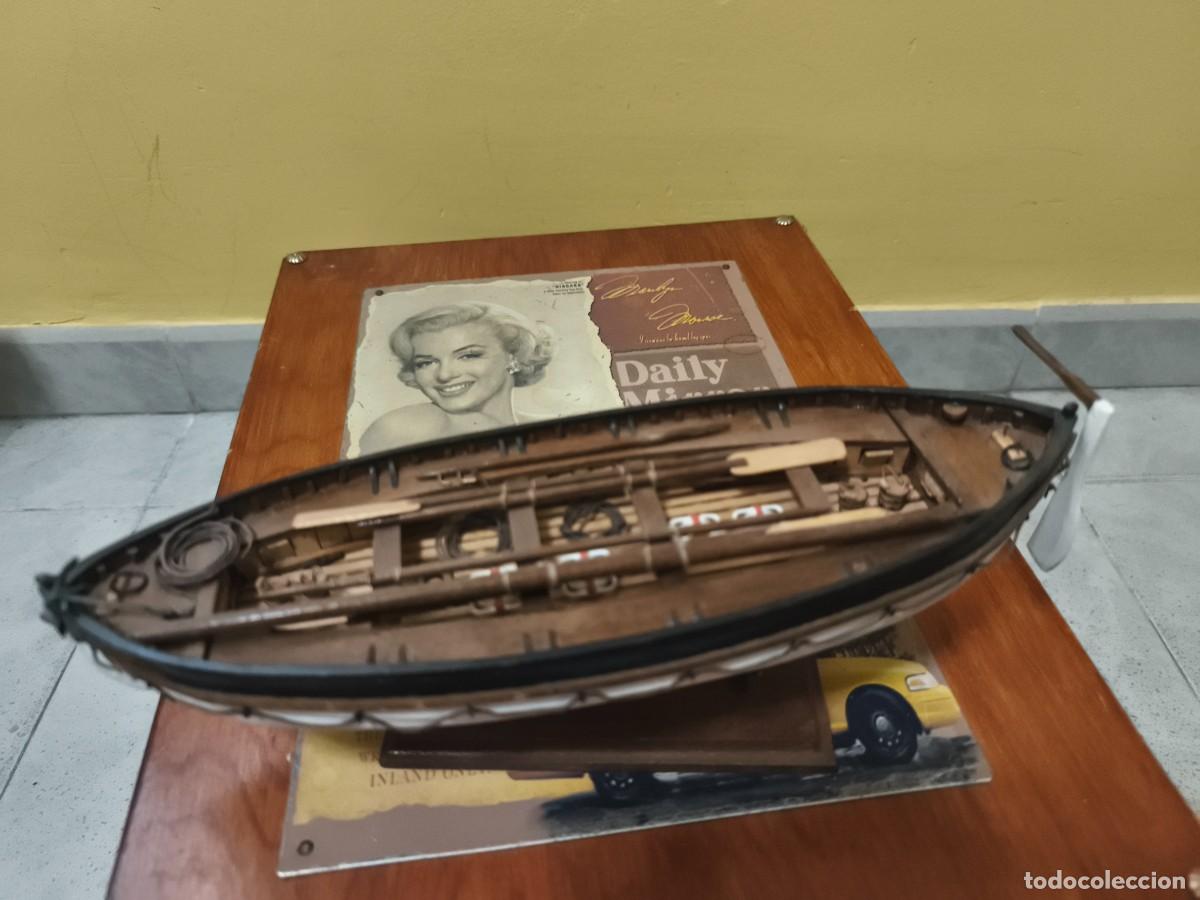 Artesan&iacute;a: Bote salvavidas del Titanic l