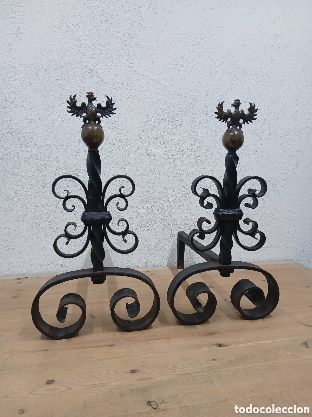 Artesan&iacute;a: Morillos forja antiguos.