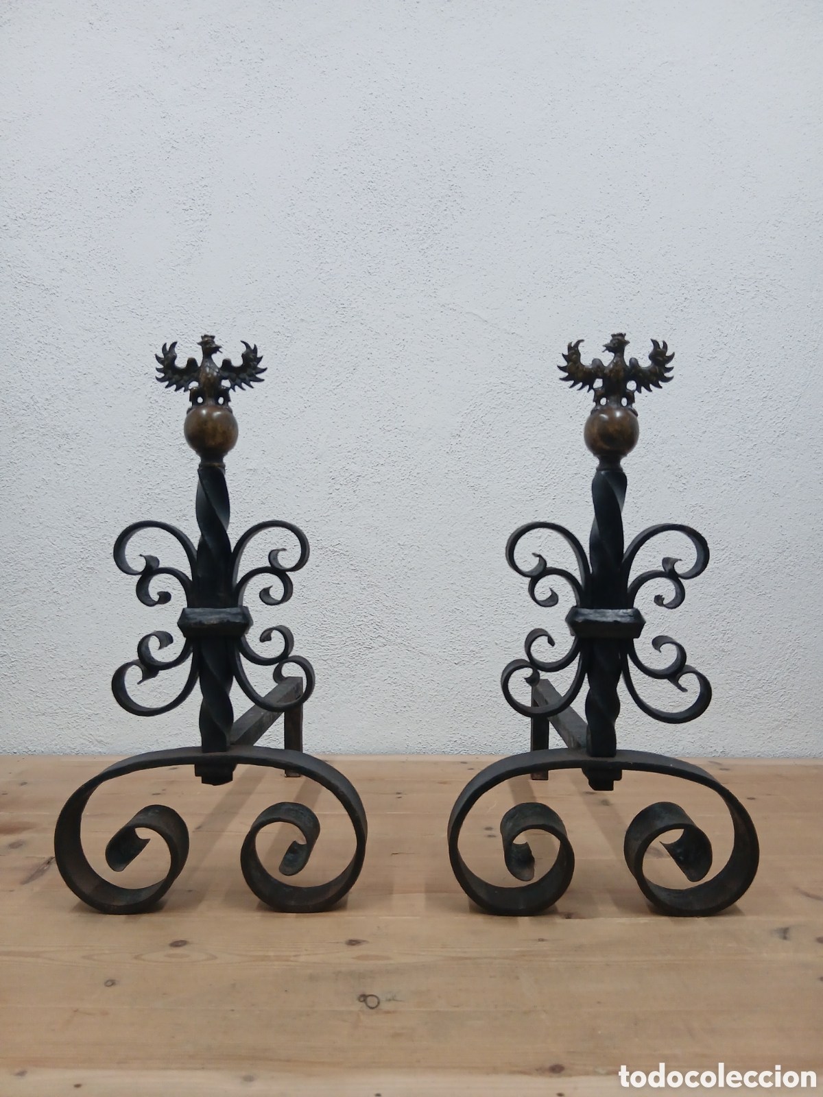 Artesan&iacute;a: Morillos forja antiguos.