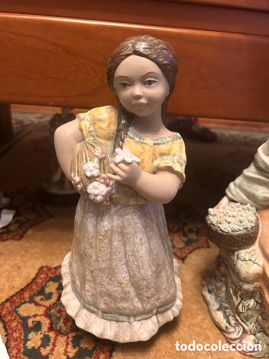 Artesan&iacute;a: Figuras de porcelana campesinas