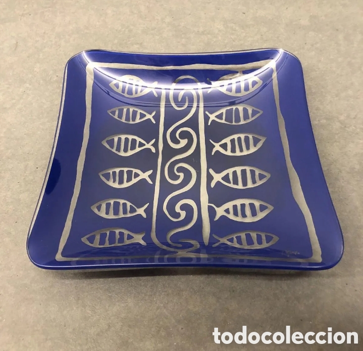 Artesan&iacute;a: Plato decorativo de dise&ntilde;o Yves Blayo