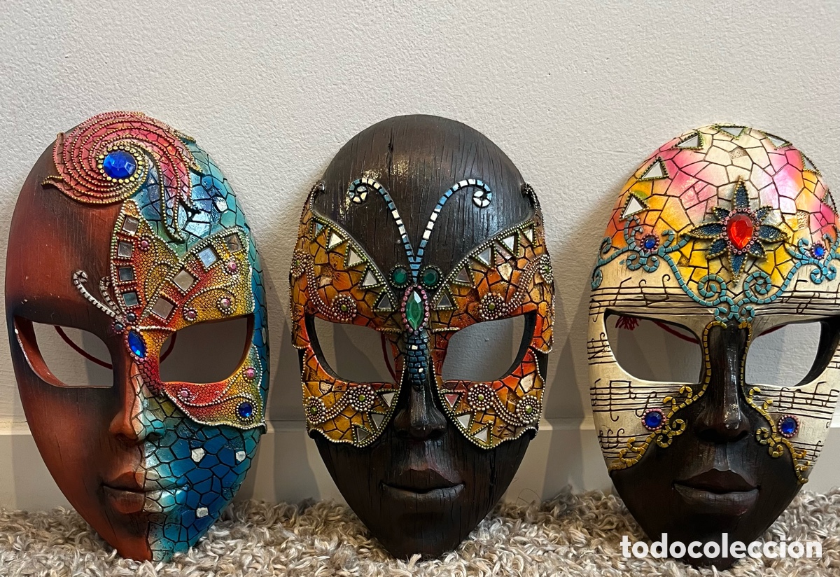 Artesan&iacute;a: M&aacute;scaras decorativas Venecianas