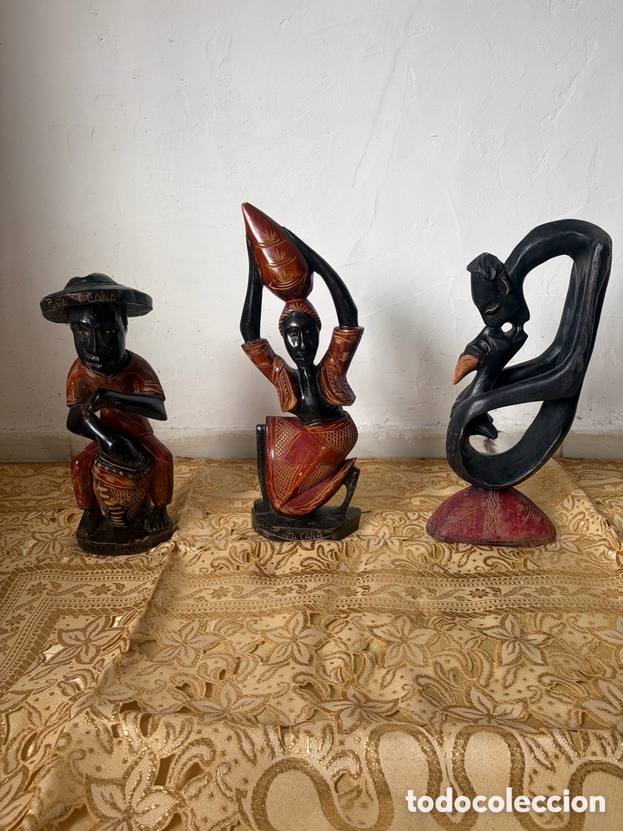 Artesan&iacute;a: Figuras artesanales de madera ( PUNTA CANA)