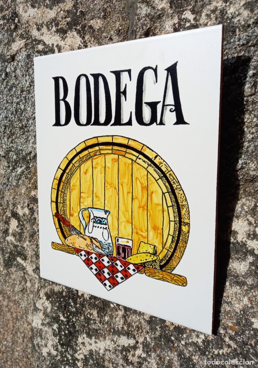 Artesan&iacute;a: Azulejo cer&aacute;mico BODEGA - Foto 3
