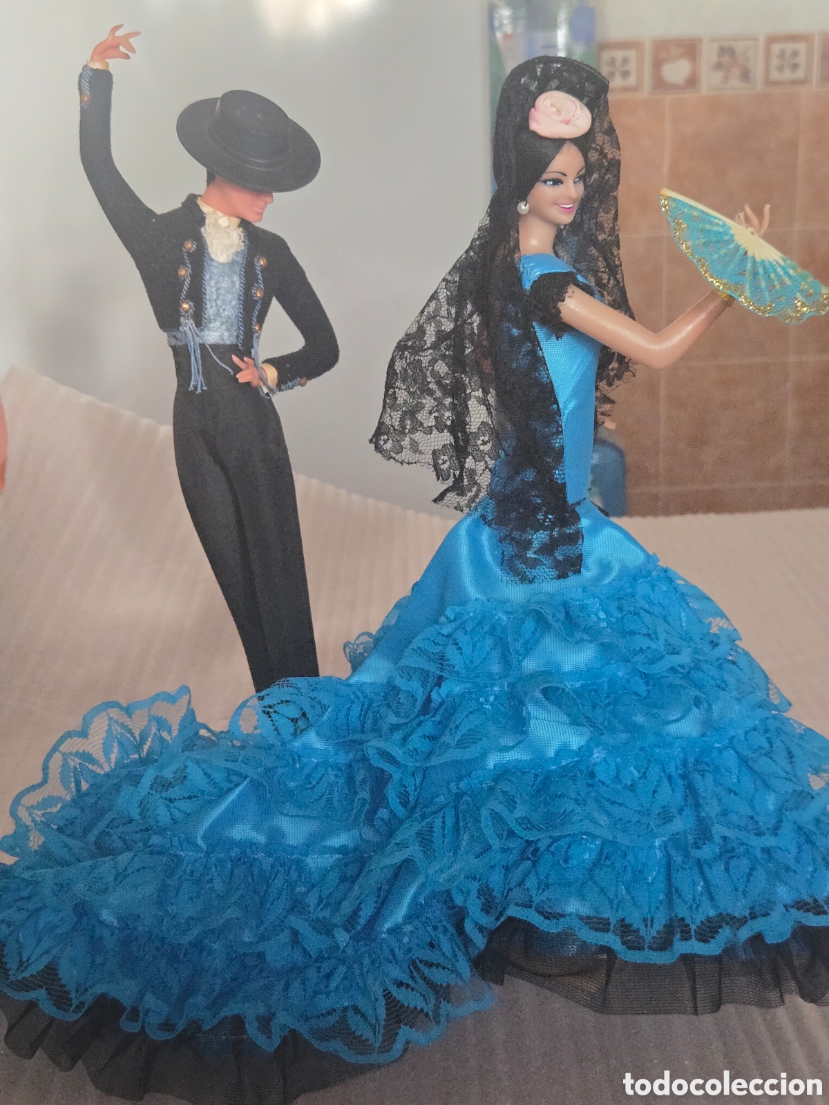 Artesan&iacute;a: Pare flamencos Marin 35 cms