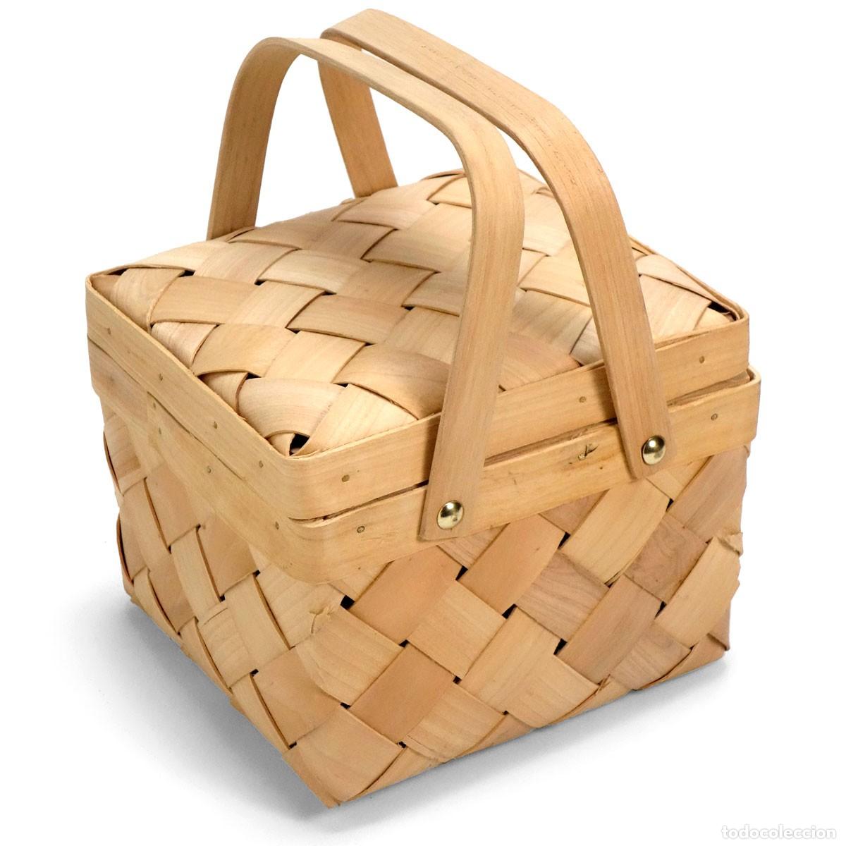 Artesan&iacute;a: CESTA DE CASTA&Ntilde;O IDEAL SETAS Y DECORACI&Oacute;N R&Uacute;STICA