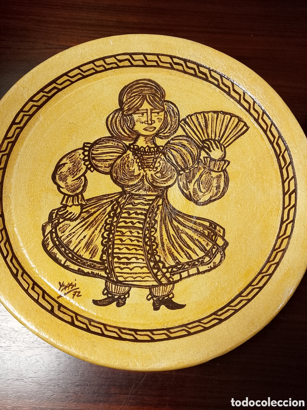 Artesan&iacute;a: Platos ceramica Ysasi.precio por pieza