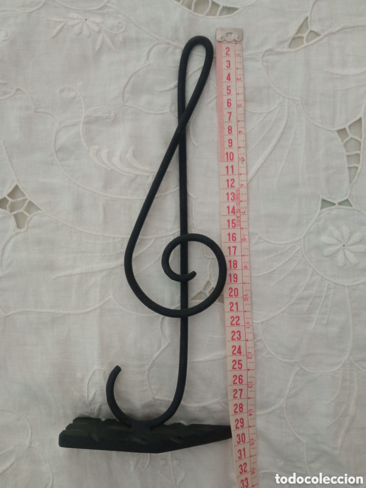 Artesan&iacute;a: CLAVE DE SOL DECORATIVA DE FORJA - Foto 2