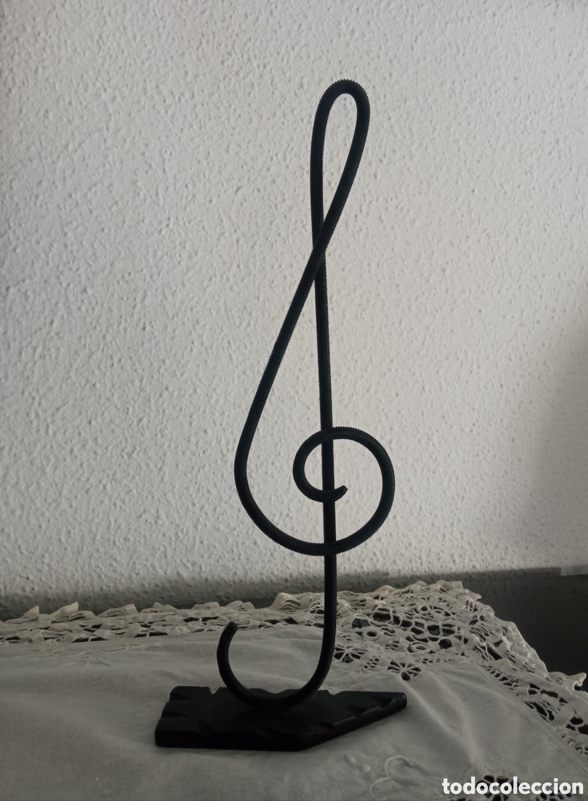 Artesan&iacute;a: CLAVE DE SOL DECORATIVA DE FORJA - Foto 1