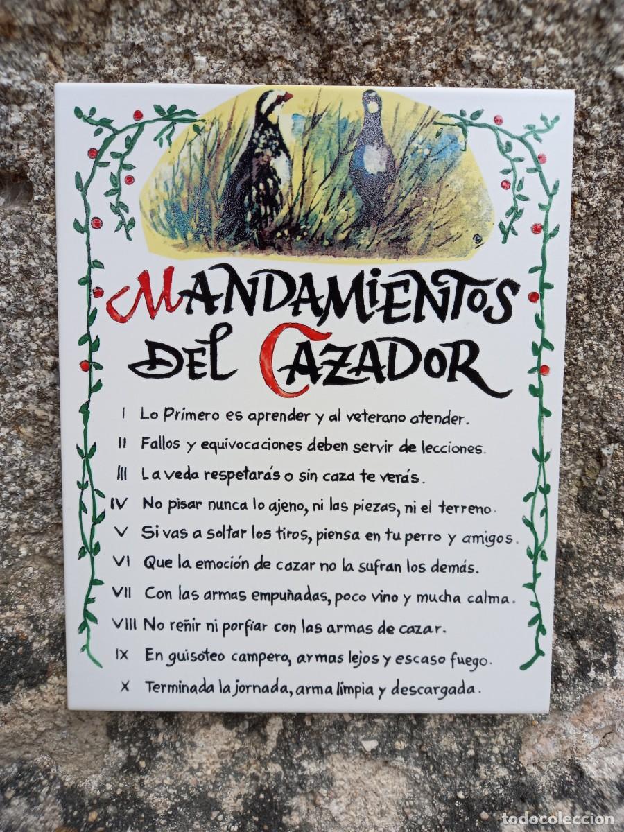 Kunsthandwerk: Mandamientos del cazador