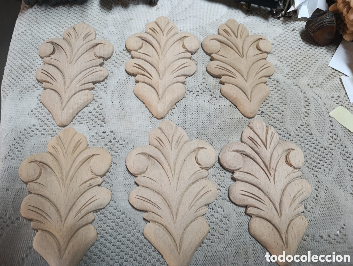 Artesan&iacute;a: Lote de tallas de madera de haya