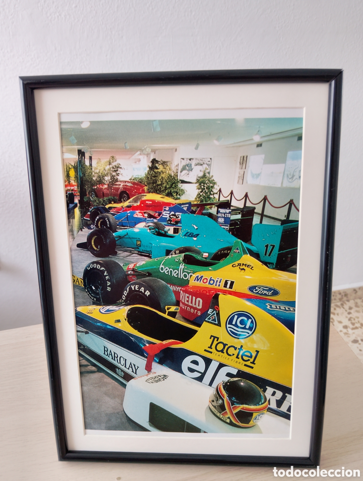 Artesan&iacute;a: F1 Sal&oacute;n de coches y motor fotografia enmarcacada
