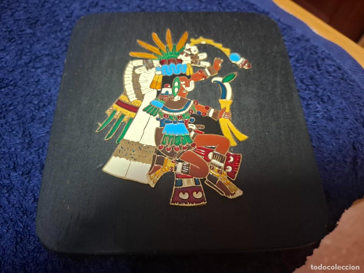 Artesan&iacute;a: Figuras decorativas de dise&ntilde;o azteca