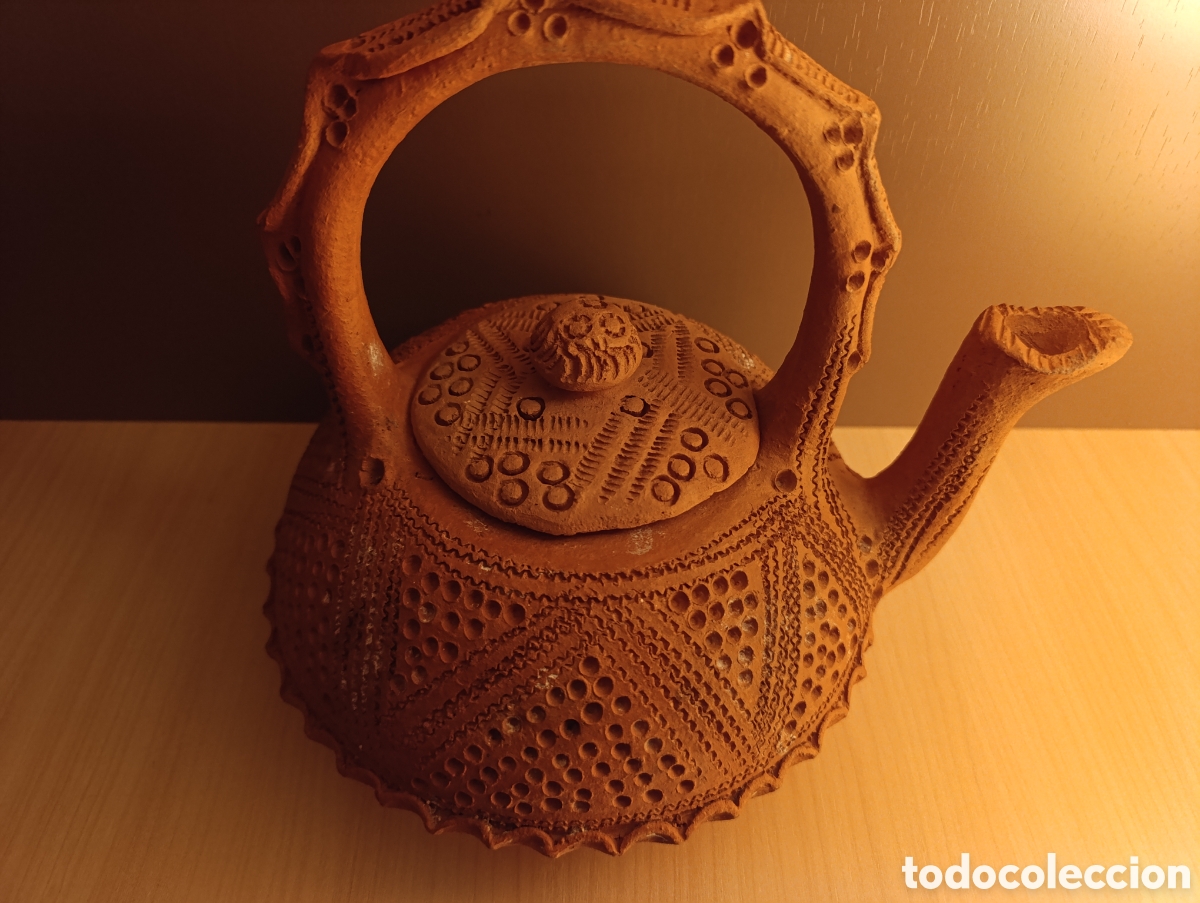 Artesan&iacute;a: TETERA DE TERRACOTA PROCEDENTE DE MARRUECOS