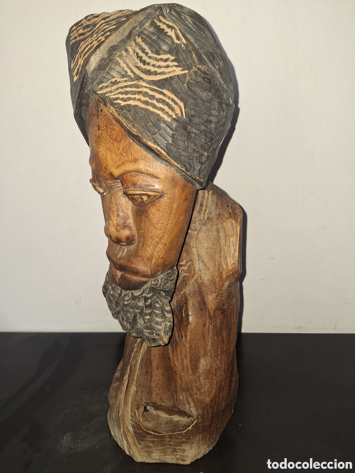 Artesan&iacute;a: Busto de madera tallado - Foto 2