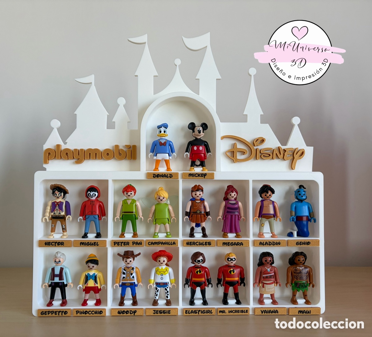 Artesan&iacute;a: Expositor Playmobil Disney