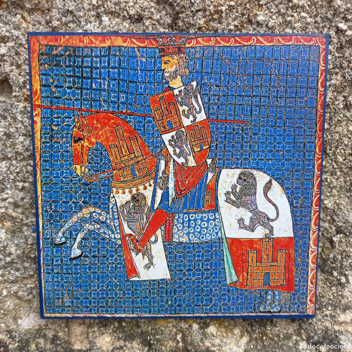 Artesan&iacute;a: Cuadro Rey Alfonso X